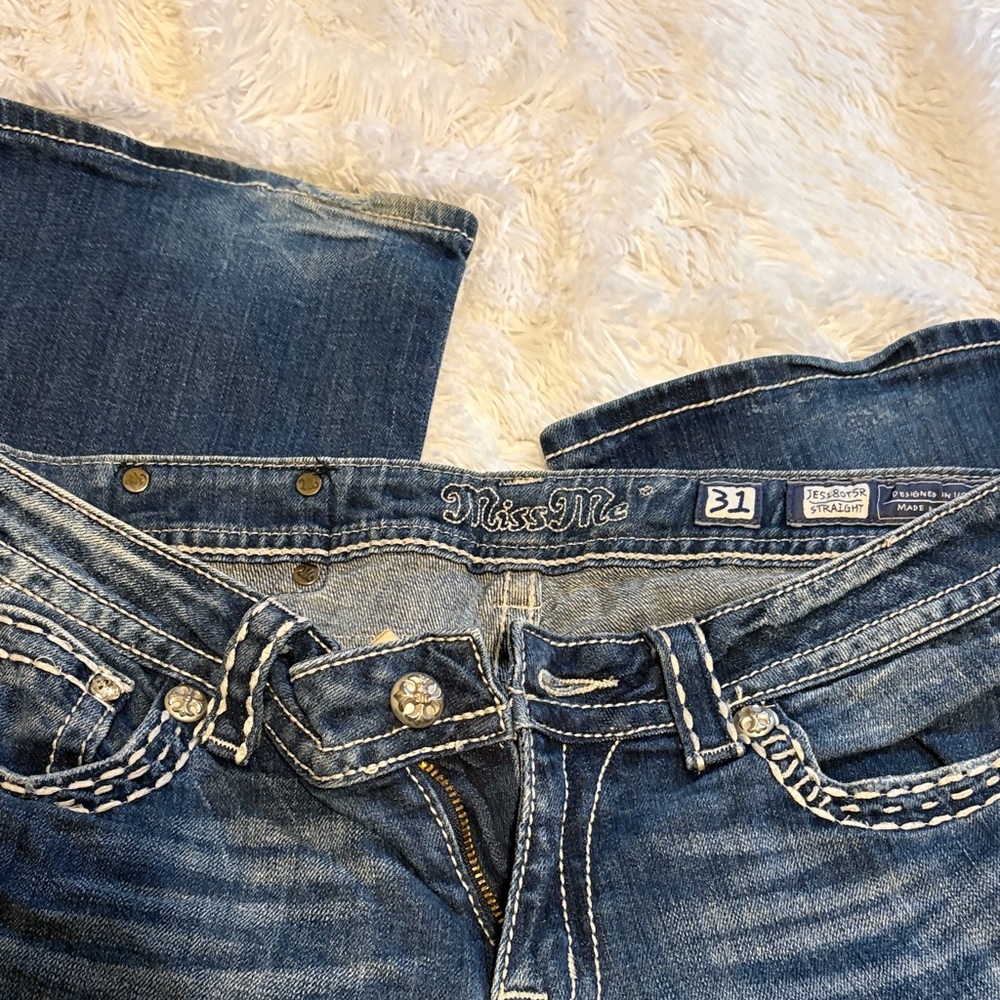 Miss Me Women's Medium Blue Boot Cut Jeans